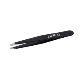 RAZOR MD Slanted Blackout TWEEZERS