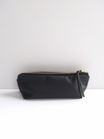 Skinny Leather Makeup Pouch/Pencil Case