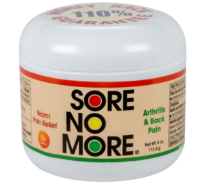 Sore No More Warm Pain Relief 4 oz. Jar