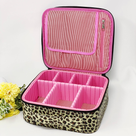 Cheetah Fun Travel Cosmetic Case