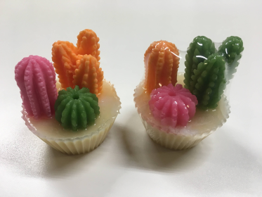 Desert Eve Cactus Cupcake