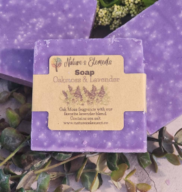 Oakmoss & Lavender Handcrafted Soap