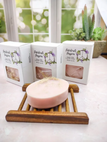 Patchouli Passion goat milk loofah soap