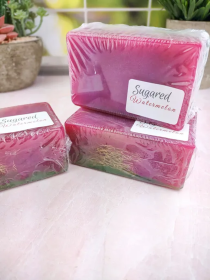 Sugared Watermelon glycerin loofah soap