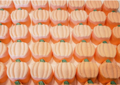 Mini Pumpkin Bath Bomb