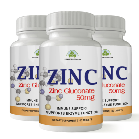 Totally Products ZINC 50mg Immunity Support  (300 tablets)