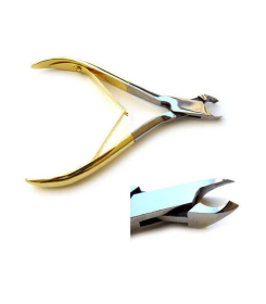 Cuticle Nipper Cutter Gold Beauty Implement