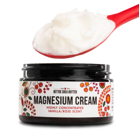 Magnesium Cream | Highly Concentrated | Vanilla Rose Scent