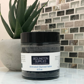 Activated Charcoal and Bentonite Clay Salve, 4 oz