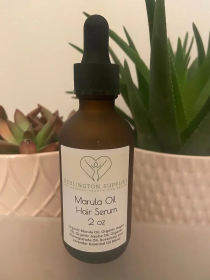 Luxury Vegan Marula Oil Hair Serum, Rosemary/Lavender, 2 oz