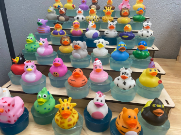 Random Fun Kids Duck Soaps, Party Favor Soaps, Multiple Quan