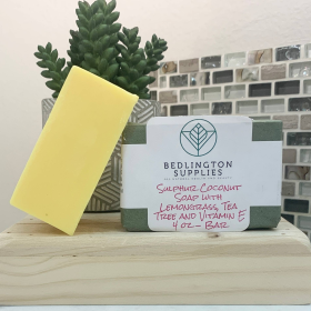 Sulphur Coconut Soap with Lemongrass