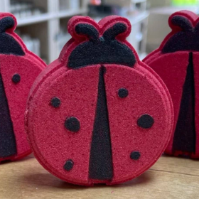 Ladybug Bath Bomb