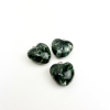 Seraphinite | Heart Pendant w/ Silver Hook | 25mm