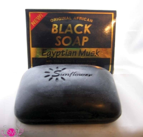 Baby Powder Black Soap - 5 oz.