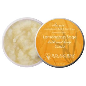 Lemongrass Sage Sea Salt Body Scrub