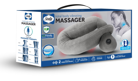 Sealy Therapeutic Vibration Total Body Coverage Massage Pillow (MA-104)