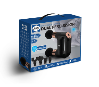 Sealy Dual Head Percussion Massage Gun (MA-109)