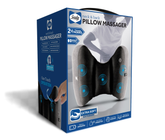 Sealy Neck & Lumbar Therapeutic Vibration Massager Pillow (MA-111)