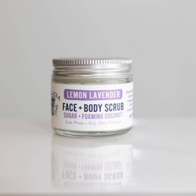 Lemon Lavender Face & Body Scrub