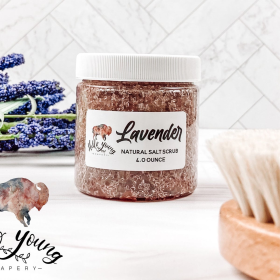 Lavender Salt Scrub