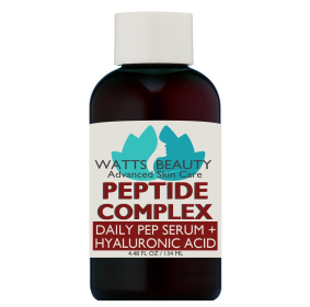 Watts Beauty Peptide Complex Collagen Serum  for Smoothing, Firming and Toning - 4.48 oz