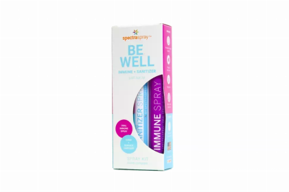 Be Well Immune Spray Kit with Hand Sanitizer  by SpectraSpray