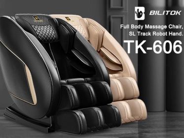 Massage Chair Blue-Tooth Connection and Speaker, Easy to Use at Home and in The Office and Recliner with Zero Gravity with Full Body Air Pressure, 001