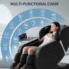 Full Body Massage Chair, Zero Gravity Mode, Deep Tissue Massage Chair, Foot Massage, 8 Fixed Massage Roller, LCD Touch Screen, Waist Heater, Bluetooth