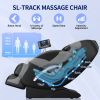 Full Body Massage Chair, Full Body Zero Gravity with 3D Massage Mechanism, 6 Auto Massage Mode, Waist and Calf Heater, Foot Roller, Bluetooth Speaker