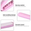 2023 Mini Hair Curler; Werdeny Ceramic Mini Hair Curler for Short Hair; 2 in 1 Mini Ceramic Curler and Hair Straightener; Mini Curling Iron 1/2 Inch B