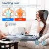 Shiatsu Neck Back Massager With Heat Full Body 3D Kneading Massage Chair Pad Multifunctional Massage Pad for Home Car Driver Seat