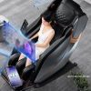 Full Body Zero Gravity Shiatsu Massage Chair SL-Track Recliner with Airbag Speaker LCD Screen Remote Control Voice Control Back/Leg Heat