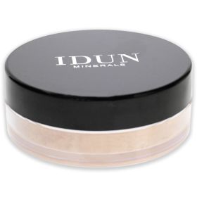 Mineral Powder Foundation SPF 15 - 042 Ingrid by Idun Minerals for Women - 0.25 oz Foundation