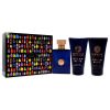 Dylan Blue by Versace for Men - 3 Pc Gift Set 1.7oz EDT Spray, 1.7oz After Shave Balm, 1.7oz Perfumed Bath Shower Gel