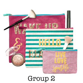 Cosmetic Bag Set (Color: Group 2)