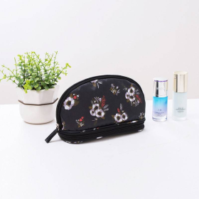 Portable Makeup Bag (Color: Flower)