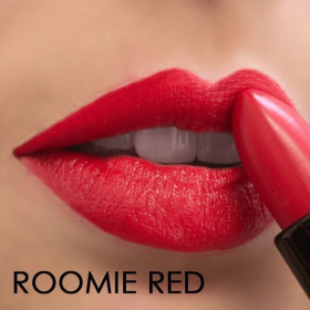 Velvet Semi-Matte Lipstick (Color: Roomie Red)