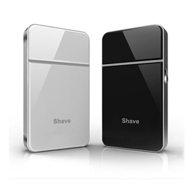 Chic Shaver - A Portable Travel USB Rechargeable Shaver (Color: black)