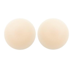 Ultra-Thin Seamless Silicone Nipple Covers (Color: Light)