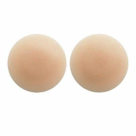 Ultra-Thin Seamless Silicone Nipple Covers (Color: Light-Medium)