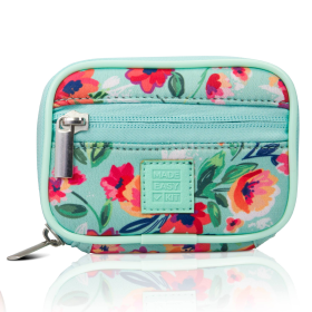 Made Easy Kit Pill Case - Weekly 7-Day Medicine Organizer (Color: Teal Floral)