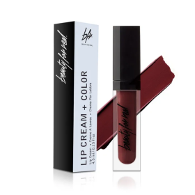 Lip Cream + Color (Color: Night Before - rich claret red)