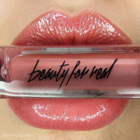 Lip Gloss + Shine (Color: Turned On Gloss - Neutral rose)