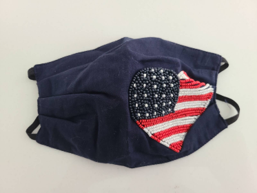 Protective Face Mask (Color: American Flag)