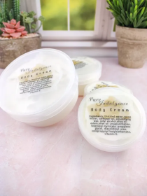 PURE INDULGENCE face and body cream (size: Small 2. 5 oz)