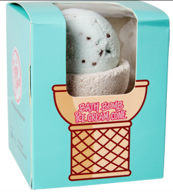 Ice Cream Bath Bomb (Color: Strawberry Parfait)