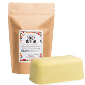 Cocoa Butter, Unrefined (size: 16 oz)