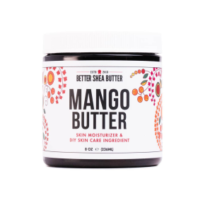 Mango Butter, 100% Pure (size: 8 oz Jar)