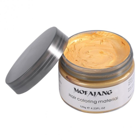 Color Wax Hair Dye (Color: Gold)